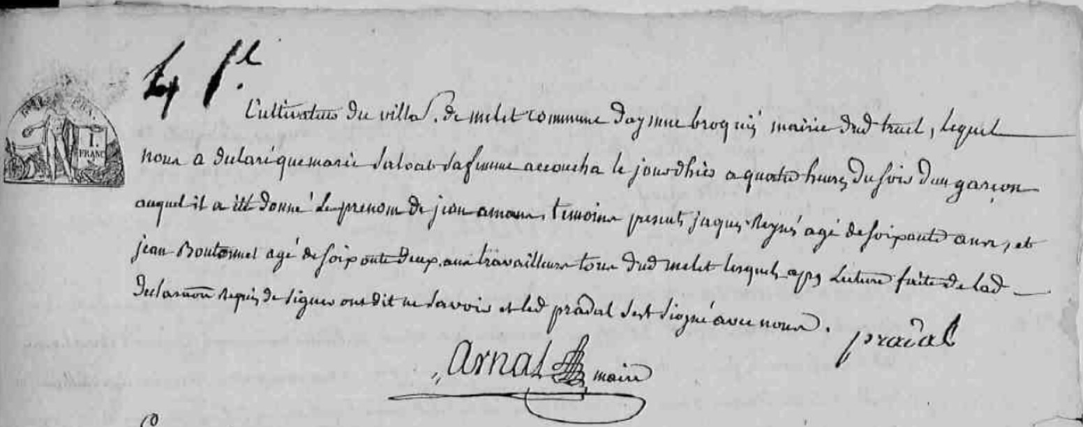 Naissance Pradal Jean Amans 26_08_1806 -2.jpg